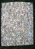 Naravni kamen RF golden flat mosaic doormat 50cmx70cm